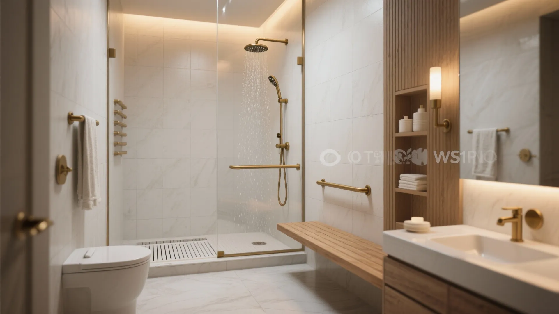 Spa-like, Barrier‑Free Bathrooms