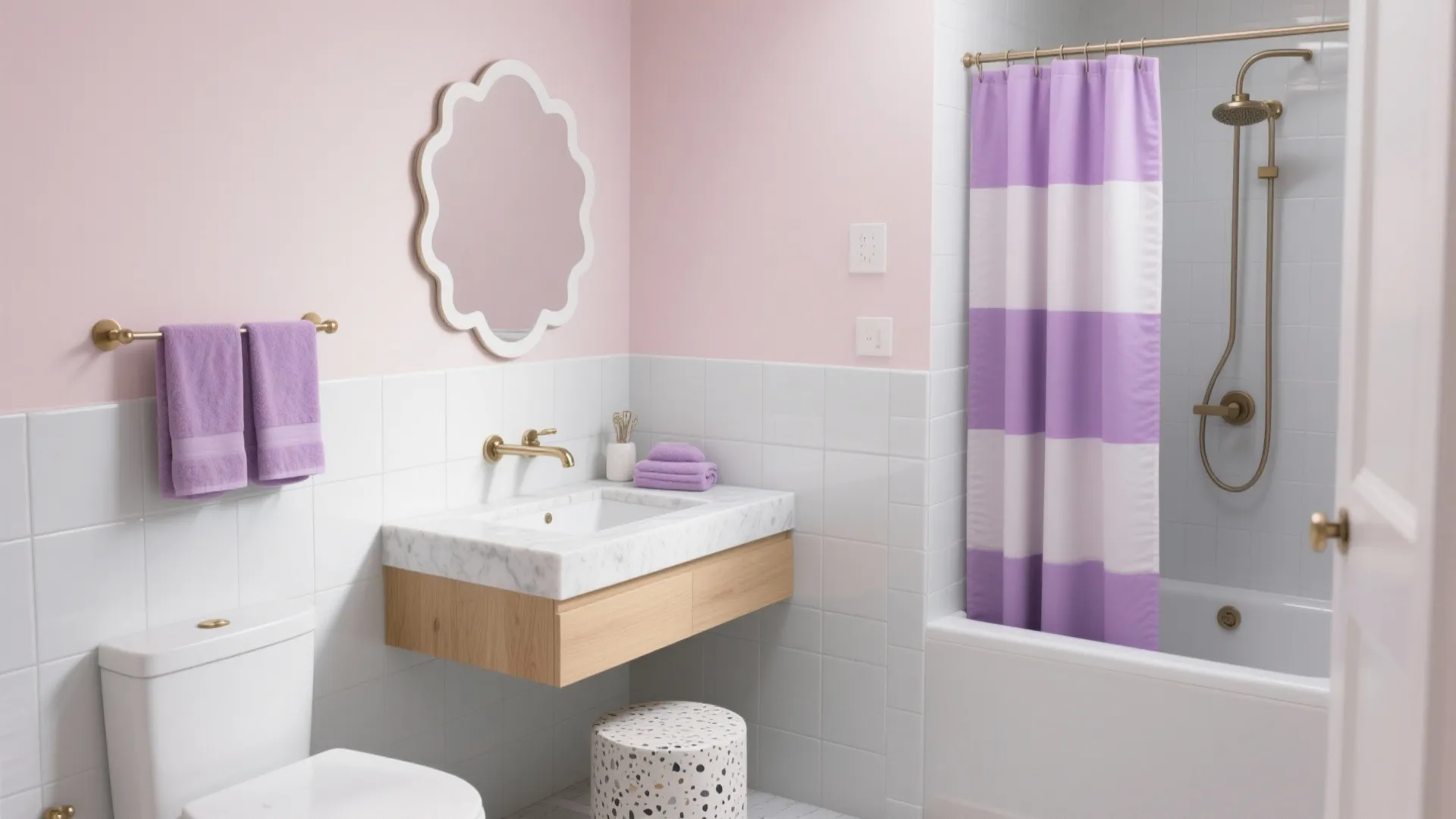 Idea 1: Start with a timeless base, then layer playful accents