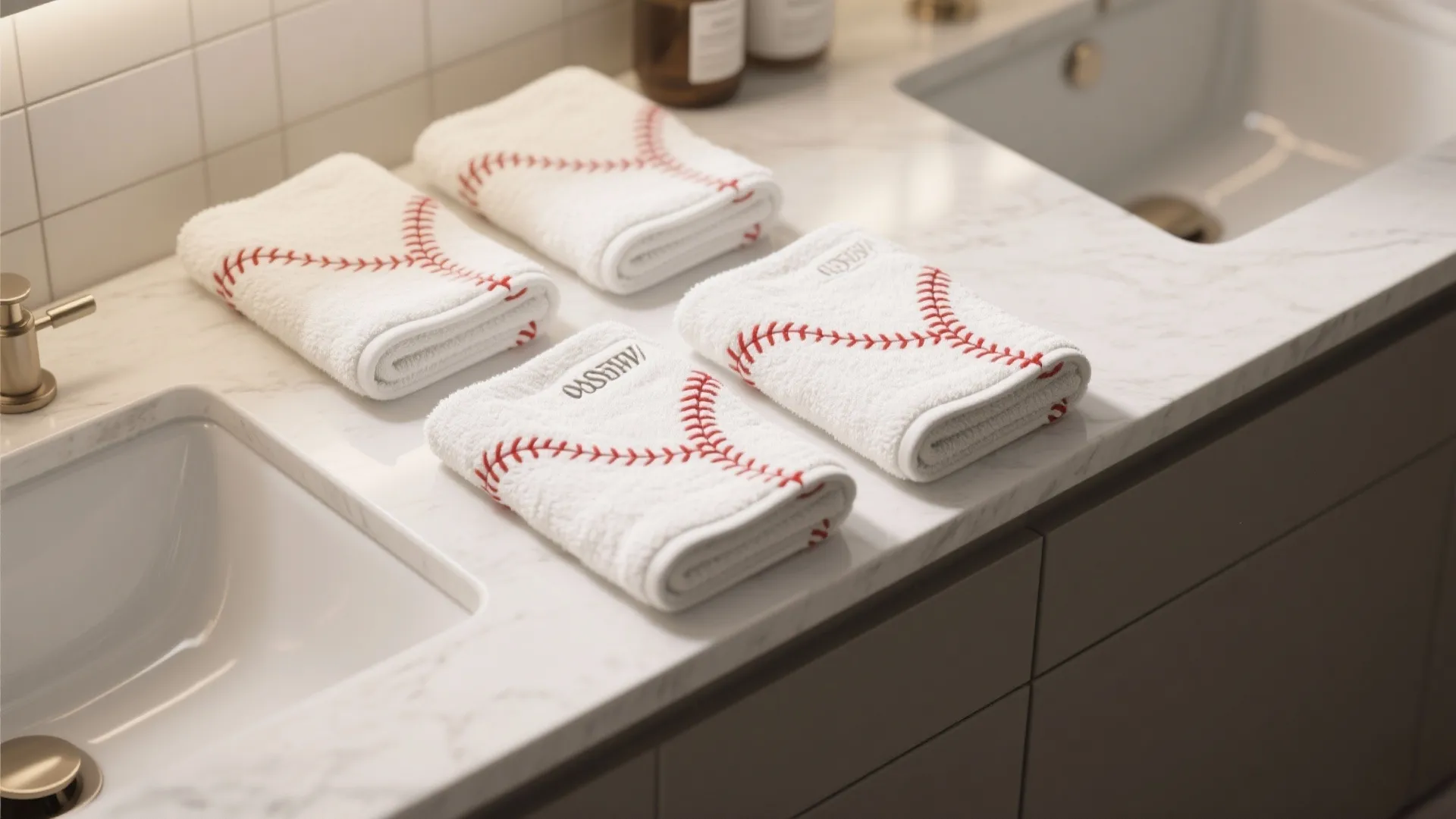Tip 3: Baseball Stitch Towels