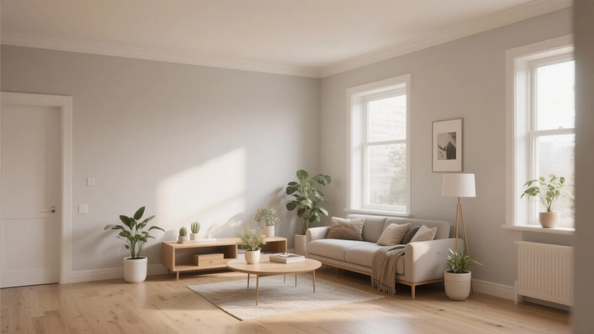 1. Use a Light, Warm Base Coat to Expand the Space