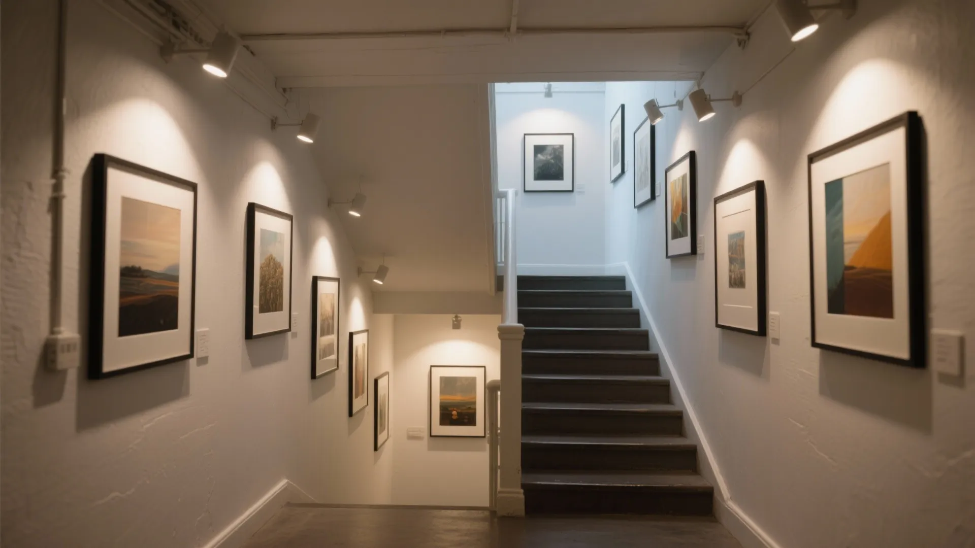 10. Art Display Wall