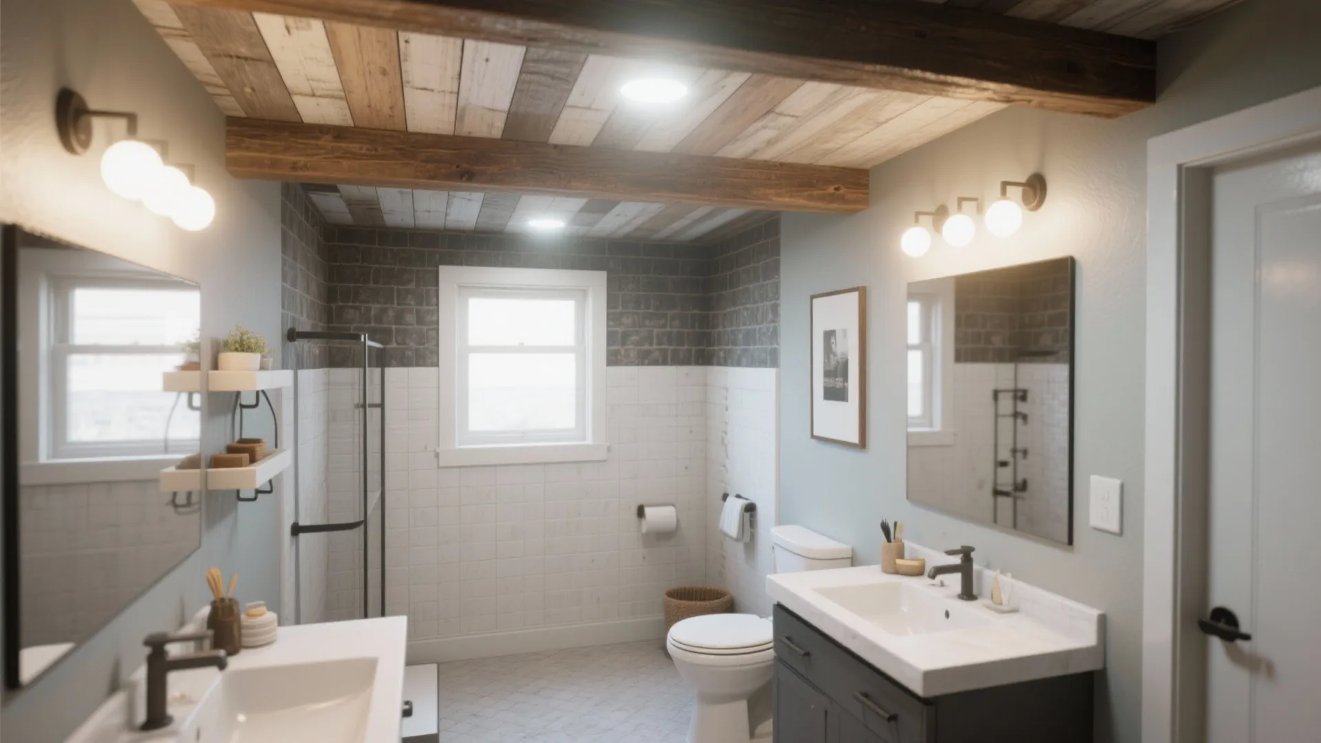 10 Basement Bathroom Ceiling Ideas: Creative and Practical Inspirations for Your Basement Bathroom Ceiling