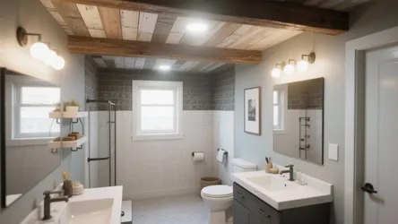 10 Basement Bathroom Ceiling Ideas