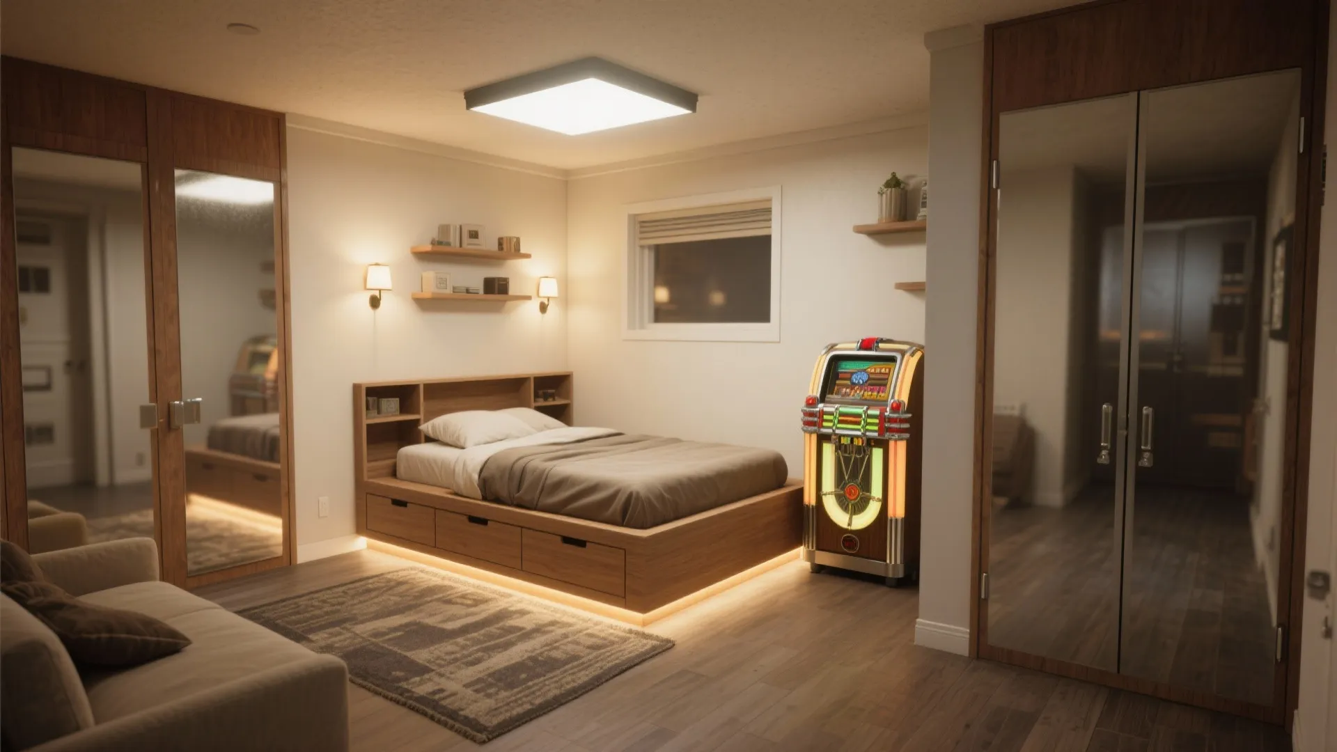 5 Basement Bedroom Ideas for Small Apartments: Creative bedroom basement apartment ideas that make small spaces feel larger and cozier