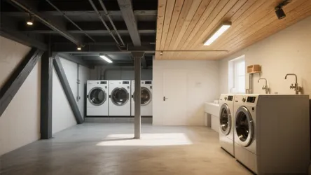 Basement Laundry Room Ceiling Ideas — 5 Tips