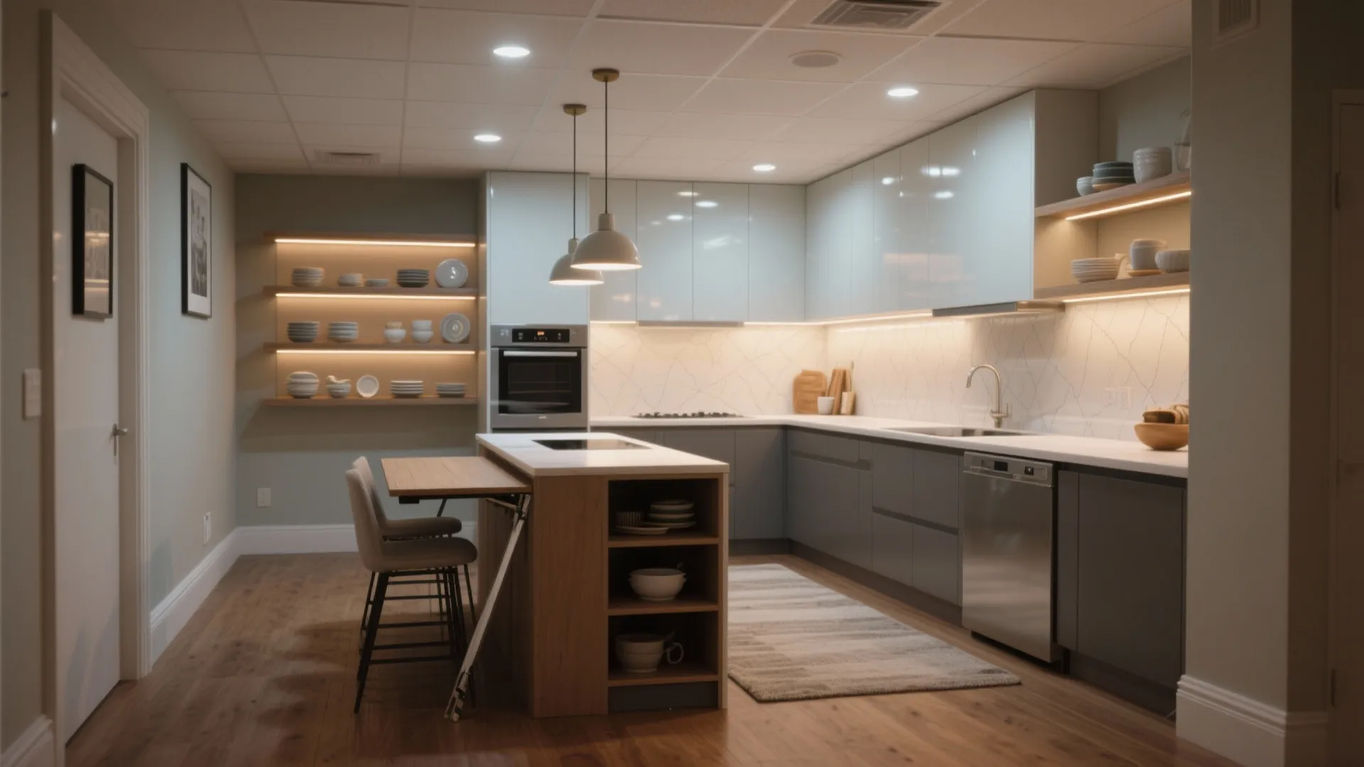 Basement Small Kitchen: 5 Smart Ideas: Creative, compact solutions I’ve used to transform cramped basement kitchens into functional, stylish spaces