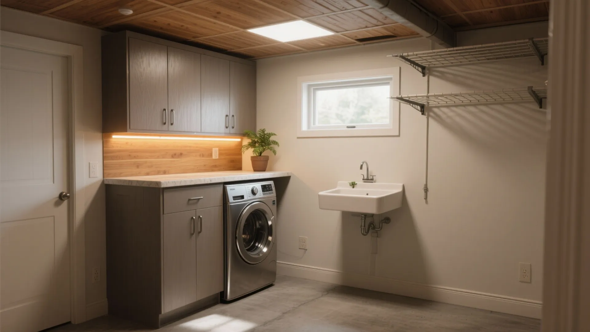 Basement Laundry Ideas: 5 Top-Loader Solutions: Space-saving basement laundry room ideas for top loader machines — 5 practical inspirations from a pro designer