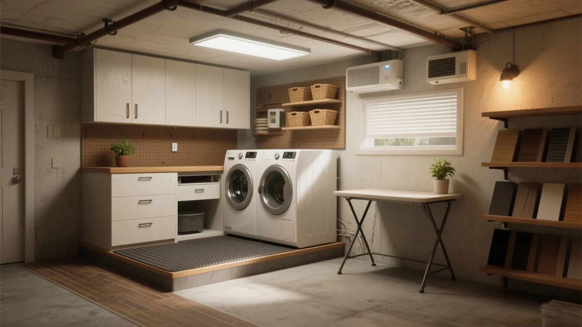 Basement Laundry Room Ideas: 5 Small-Space Solutions: Practical and creative laundry room ideas for an unfinished basement — storage, layout, ventilation and budget tips from a pro