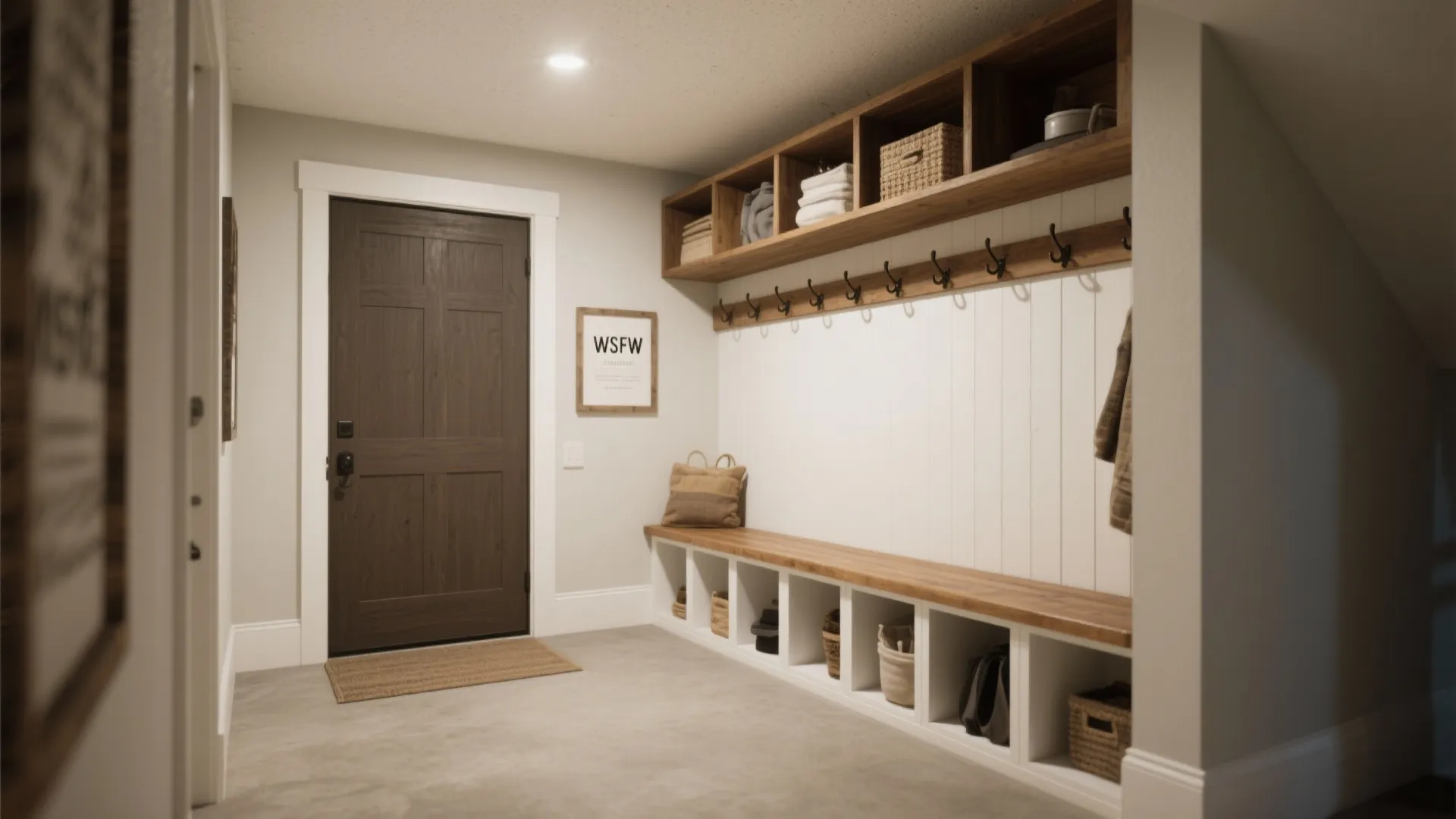 5. Multi-purpose Mudroom Nook