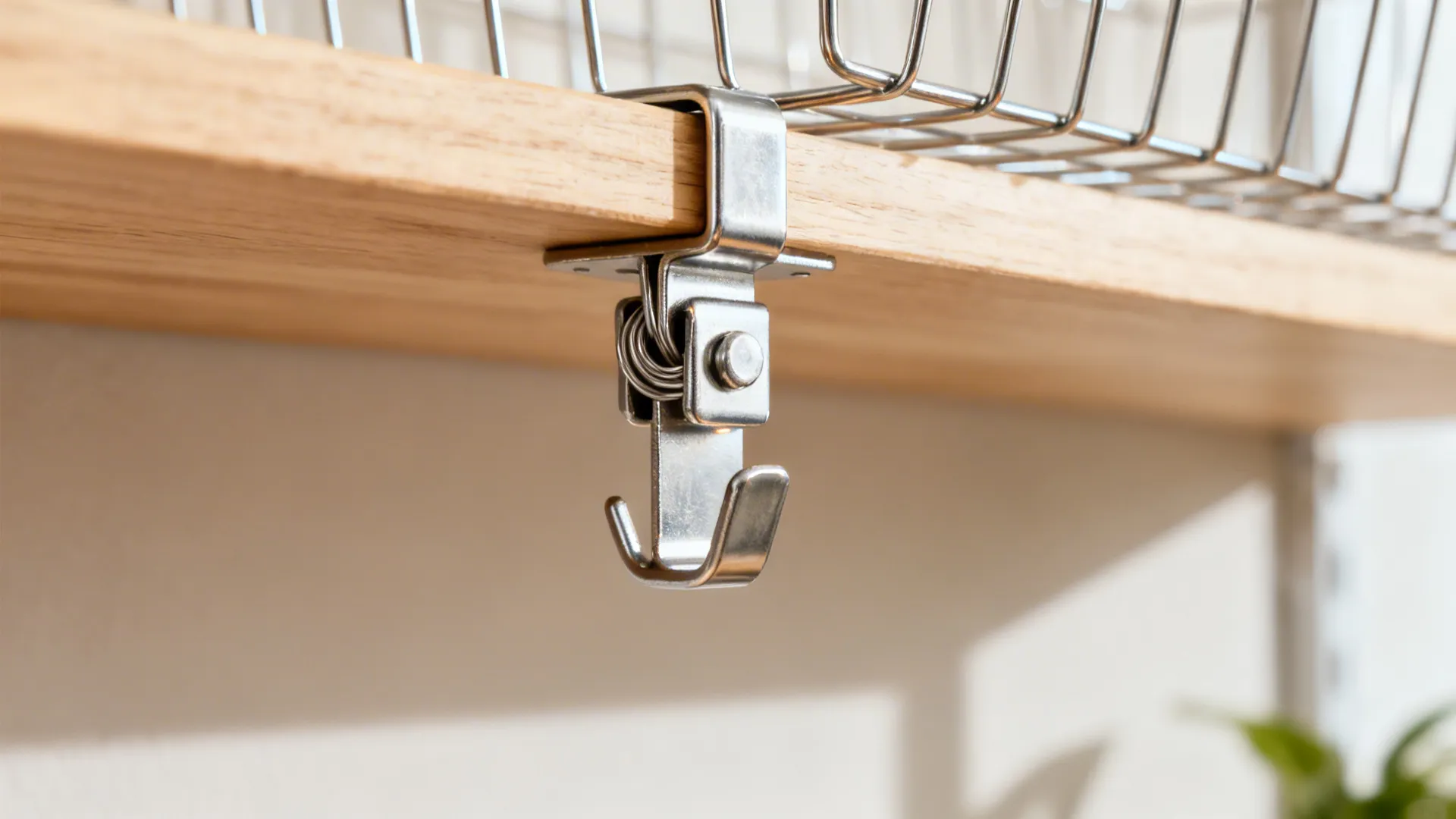 Under-Shelf Hanging Baskets and Rail Systems