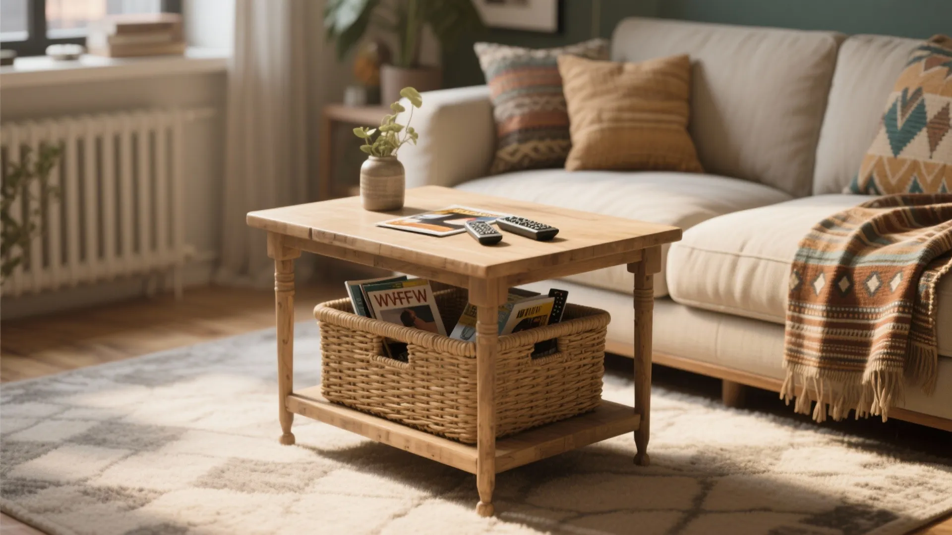 Integrating Storage Baskets