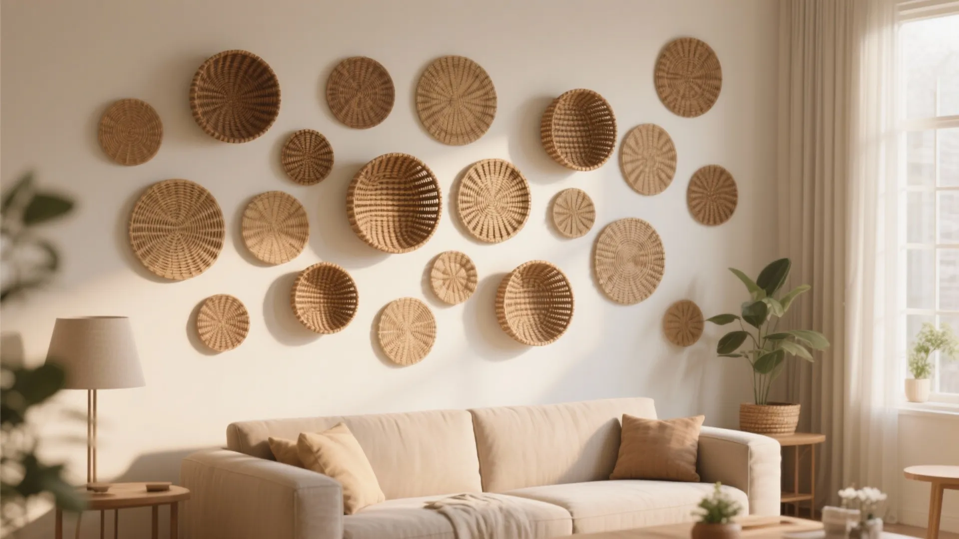 8. Basket Gallery Wall