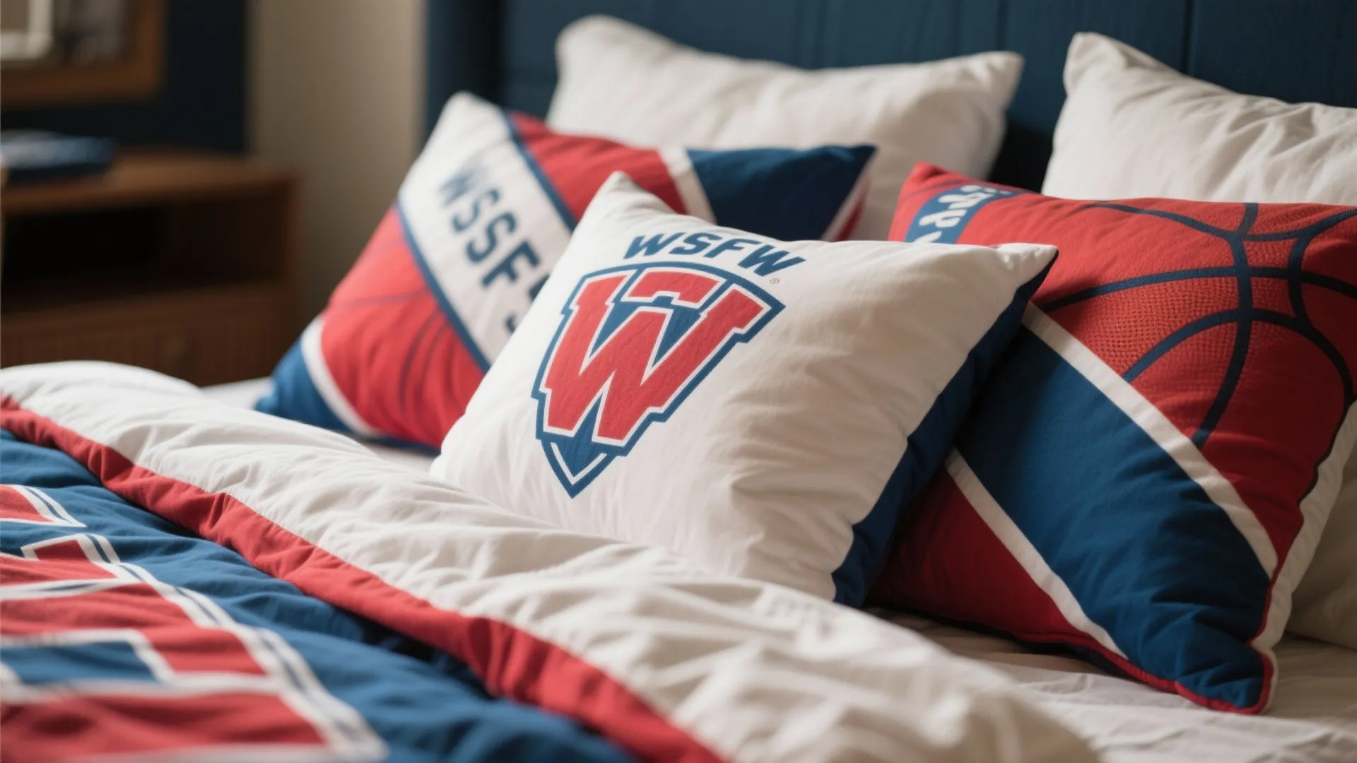 7. Themed Bedding and Pillows