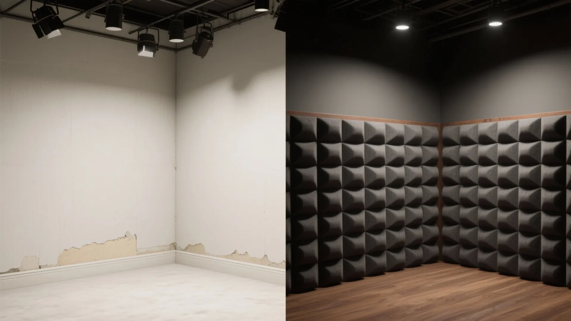 Corner bass traps and thick boundaries