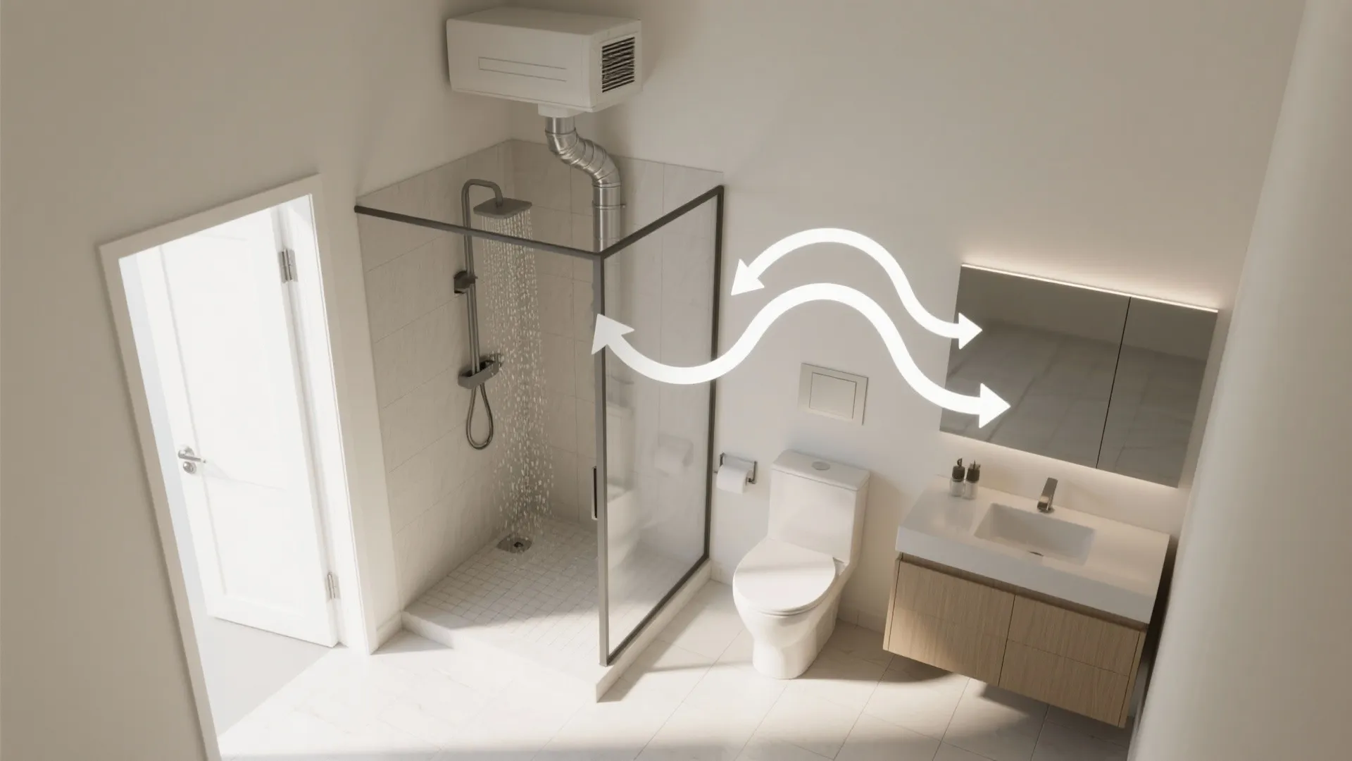 Smart, Right-Sized Exhaust Fan (with Humidity Sensor)