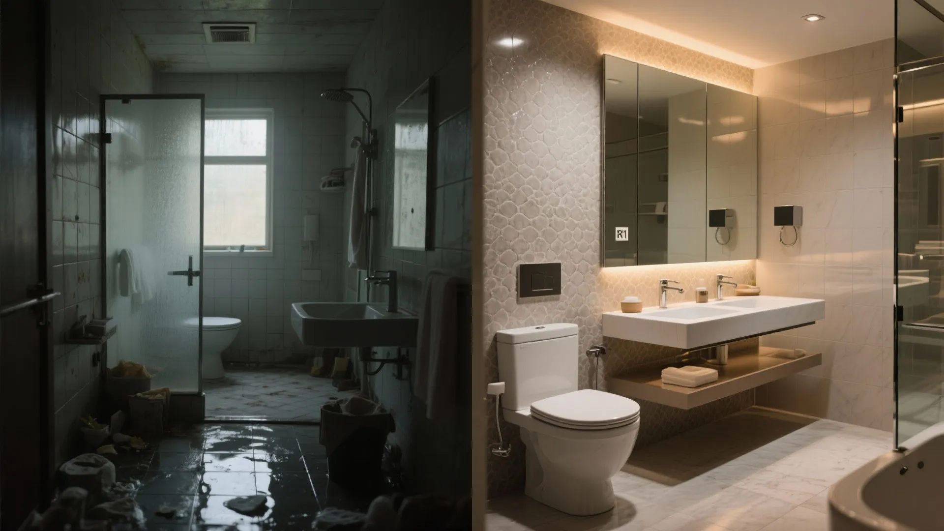 Spa-Luxe Bathroom with Monsoon-Smart Materials