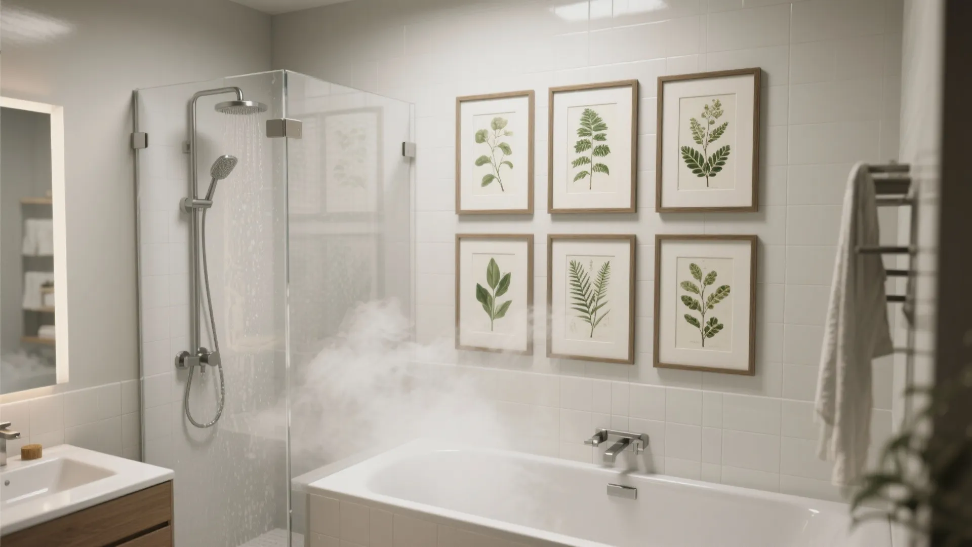 1. Waterproof botanical prints