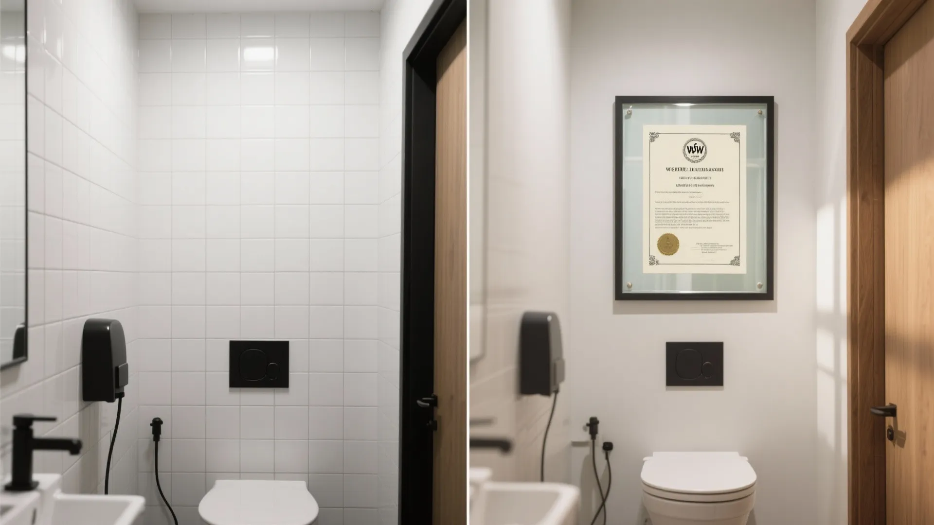 Idea 3: Fake certificates and bathroom ‘charters’