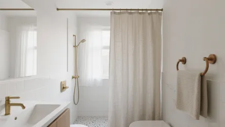 5 Bathroom Curtain Design Ideas