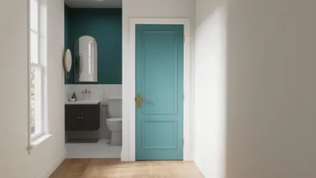 5 Bathroom Door Decoration Ideas for Small Spaces