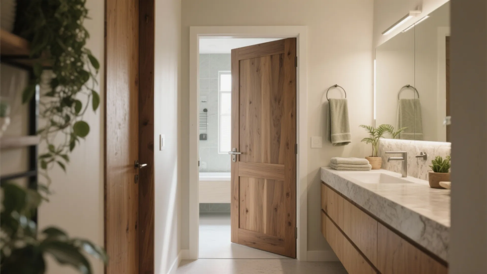 5 Bathroom Wooden Door Design Ideas That Work