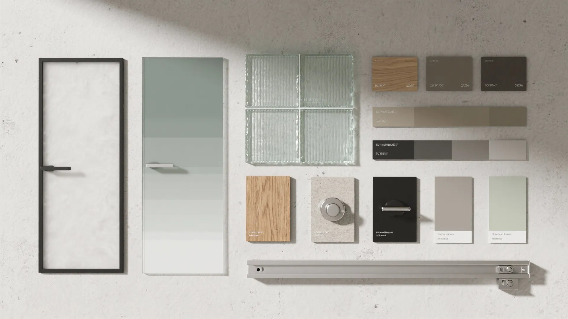 Glass pocket doors with privacy gradients