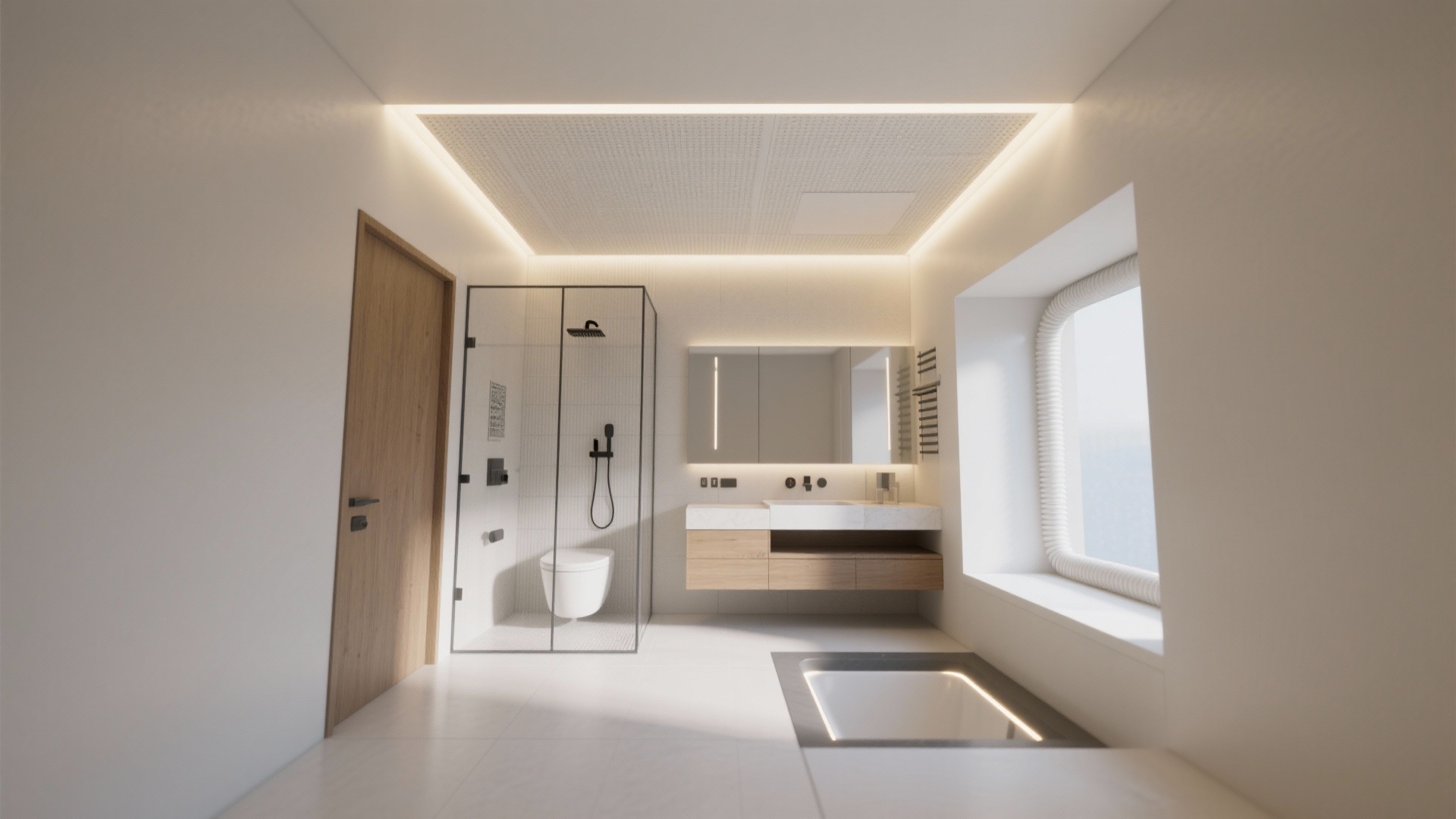 5 Modern Bathroom False Ceiling Design Ideas