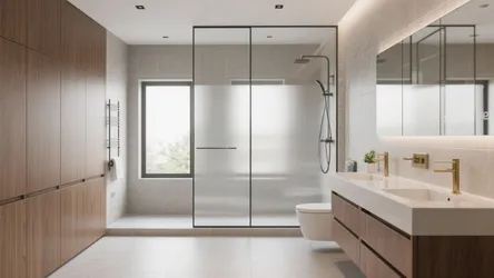 5 Bathroom Glass Design Ideas for Small Spaces