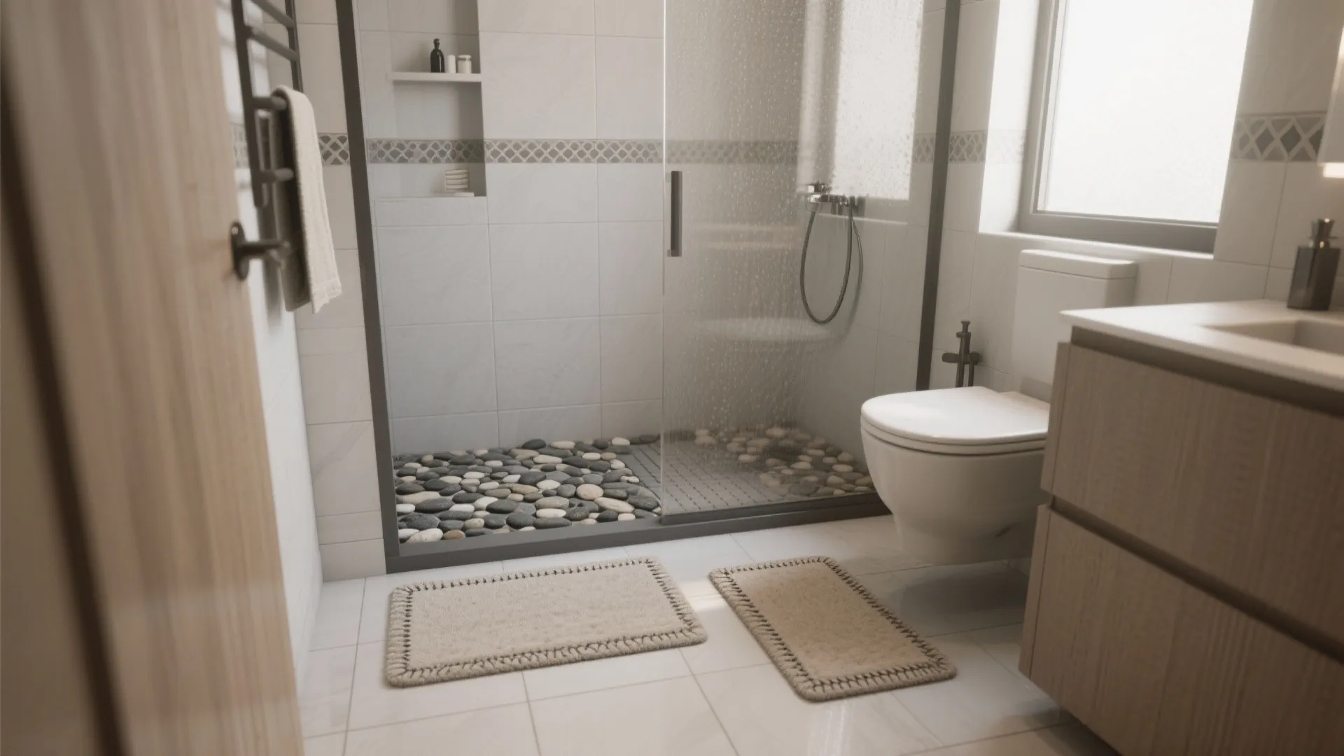 5 Bathroom Tile Mat Ideas for Safer Style: Small-bathroom proven strategies to pick, place, and care for the right bathroom tile mat—without sacrificing aesthetics or floor safety.