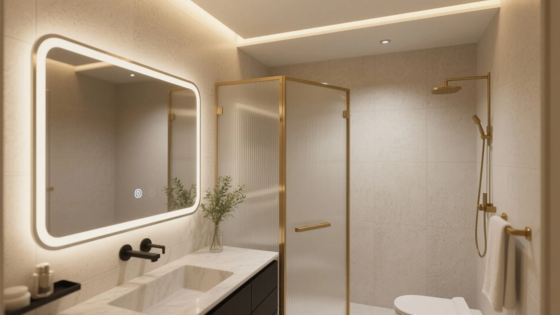 5 Bathroom Highlighter Design Ideas: How I make mirrors, niches, tiles, and ceilings glow—without overwhelming your small bath