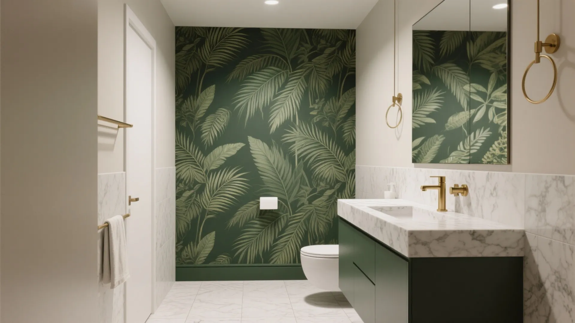 5 Bathroom Wallpaper Design Ideas I Recommend: Real-world tips from a senior interior designer to help small baths feel big with smart wallpaper choices
