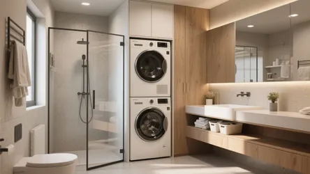 Bathroom with Laundry: 5 Layout Ideas