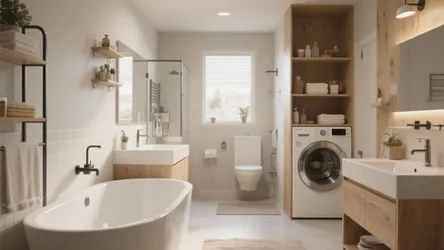 5 Creative Bathroom Laundry Room Layout Ideas