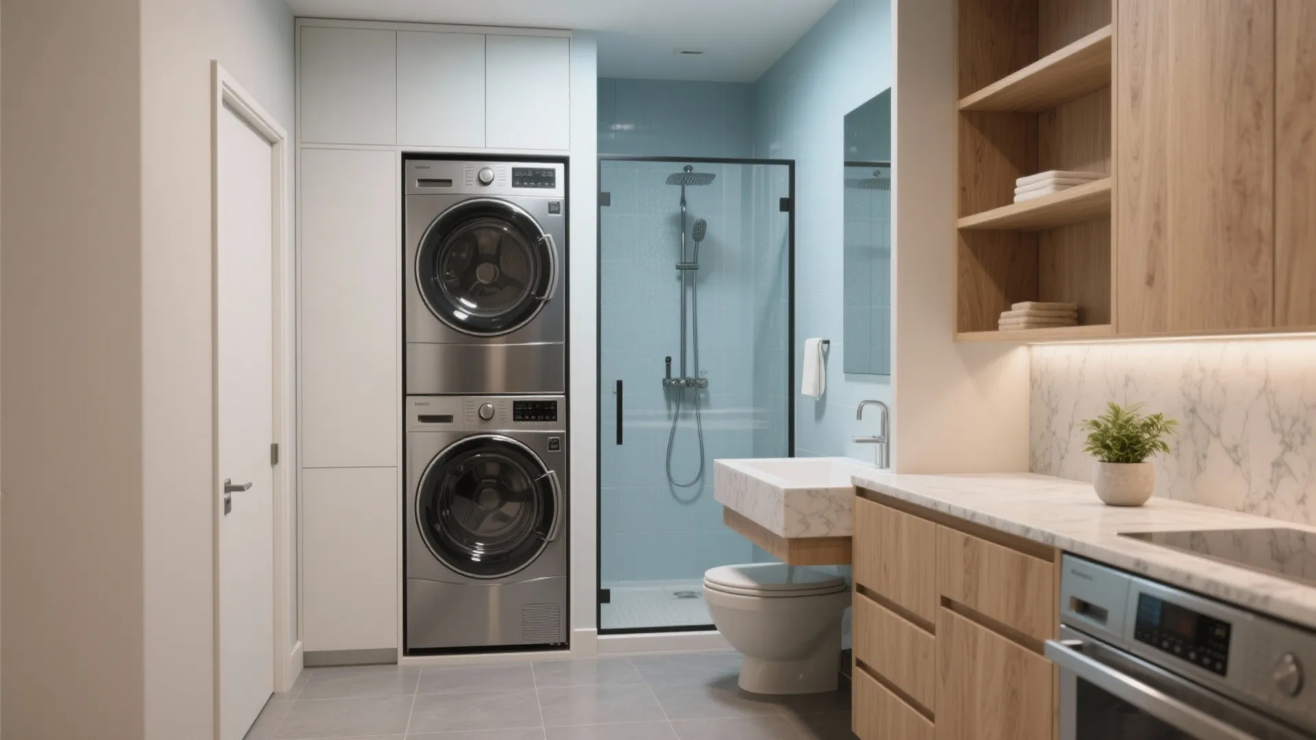 5 Bathroom Ideas with Laundry