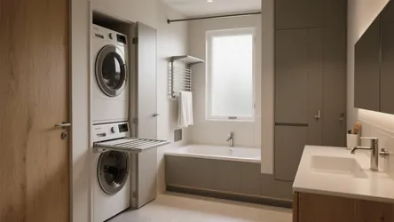 Bathroom Laundry Combined Ideas: 5 Smart Designs