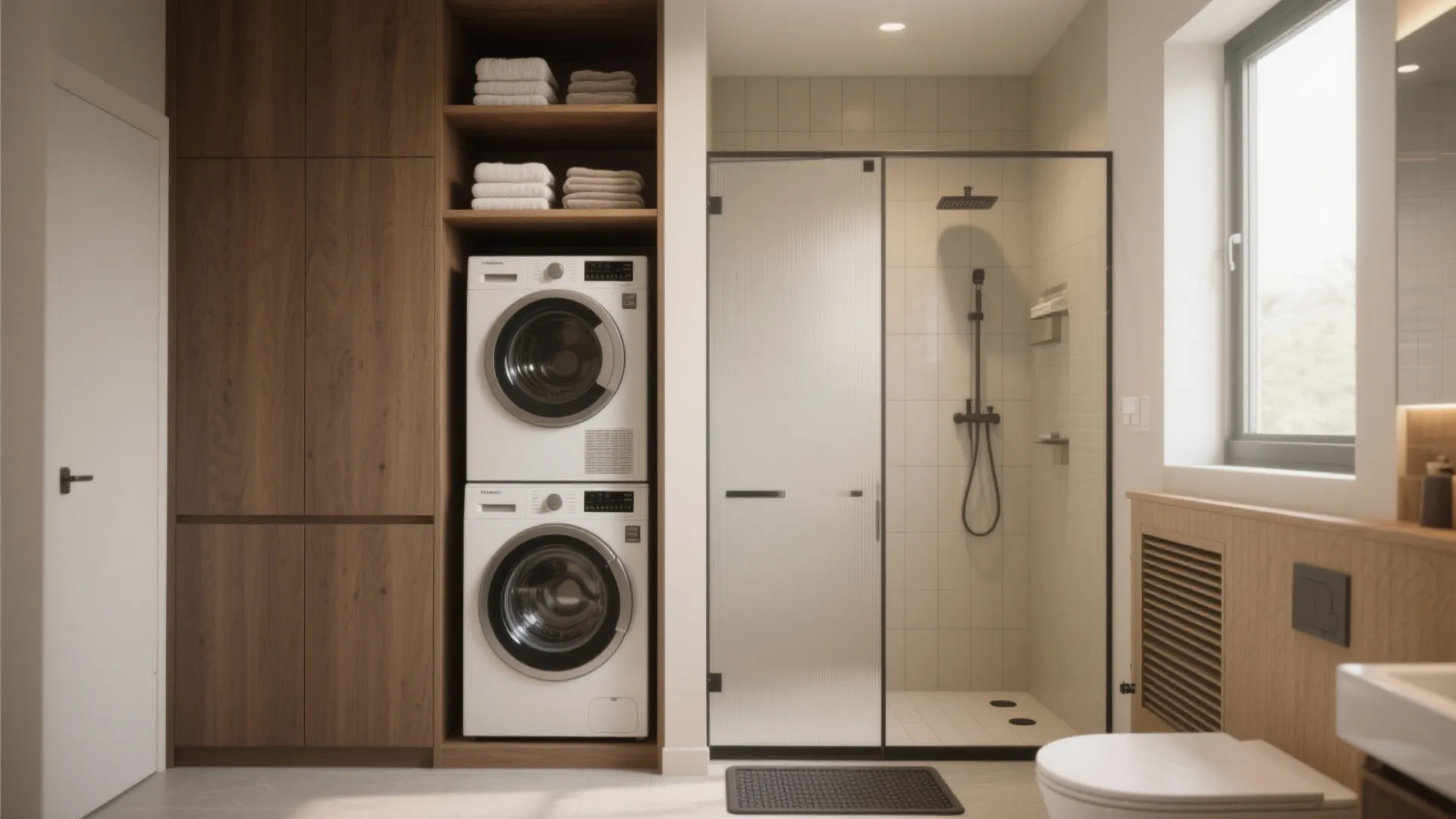Small Bathroom Laundry Combo: 5 Layout Ideas: Practical small bathroom laundry room combo layout — five real-world inspirations from a designer who’s packed a washer into a shower nook (don’t ask)