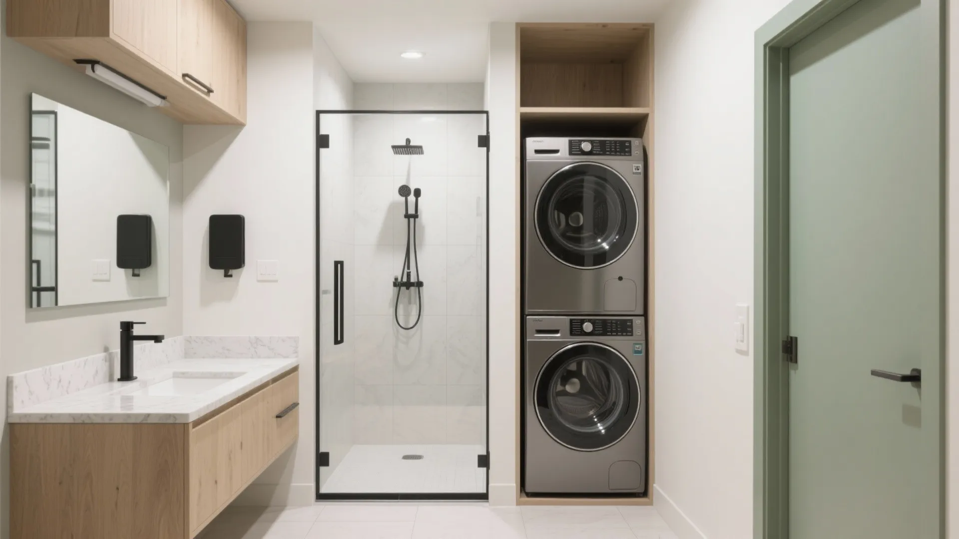 5 ways: small bathroom laundry room combo layout with shower: A senior interior designer’s field‑tested ideas for making a tiny bath + laundry + shower work beautifully