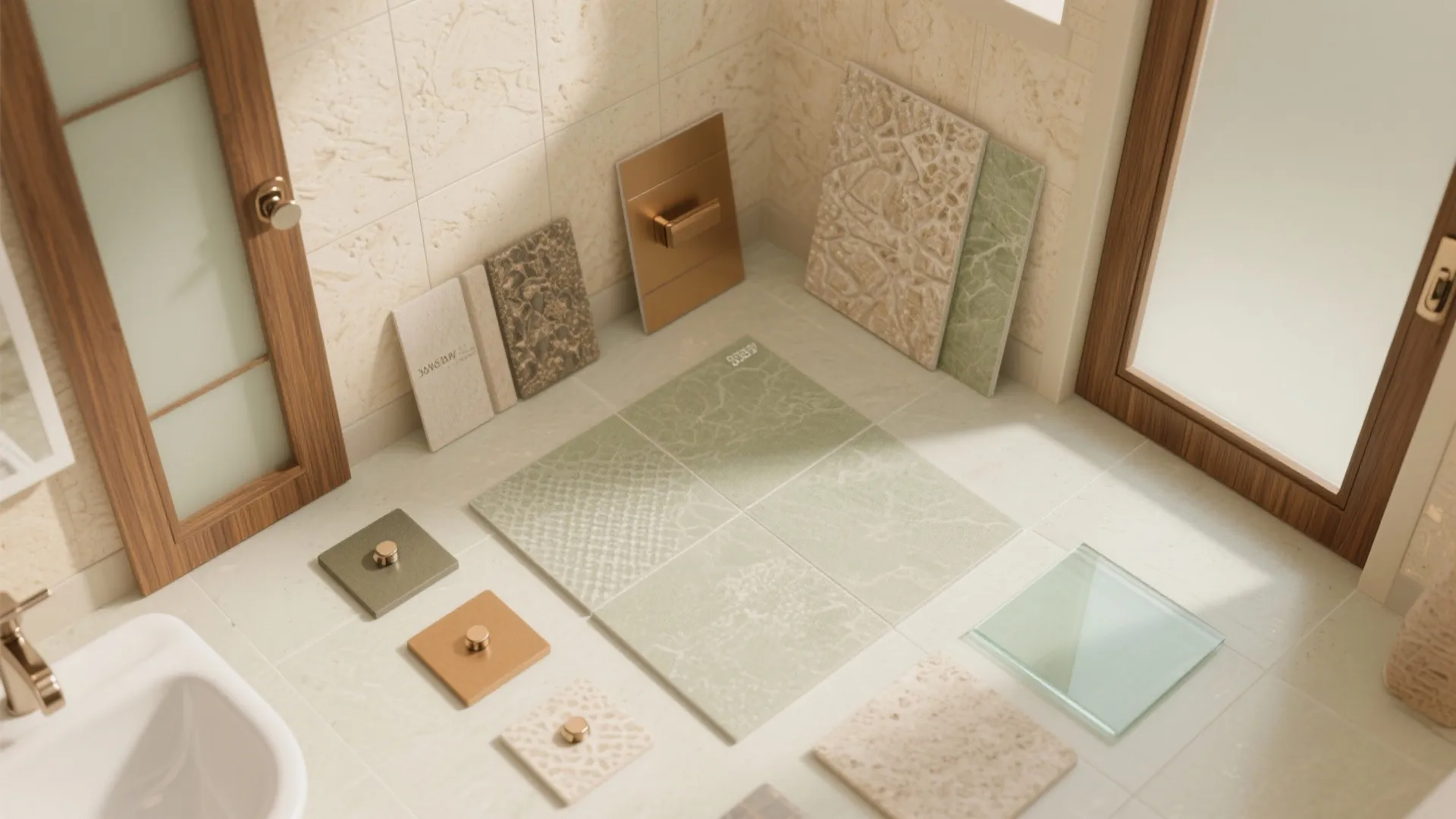 Materials, colors, and lighting that flatter small spaces