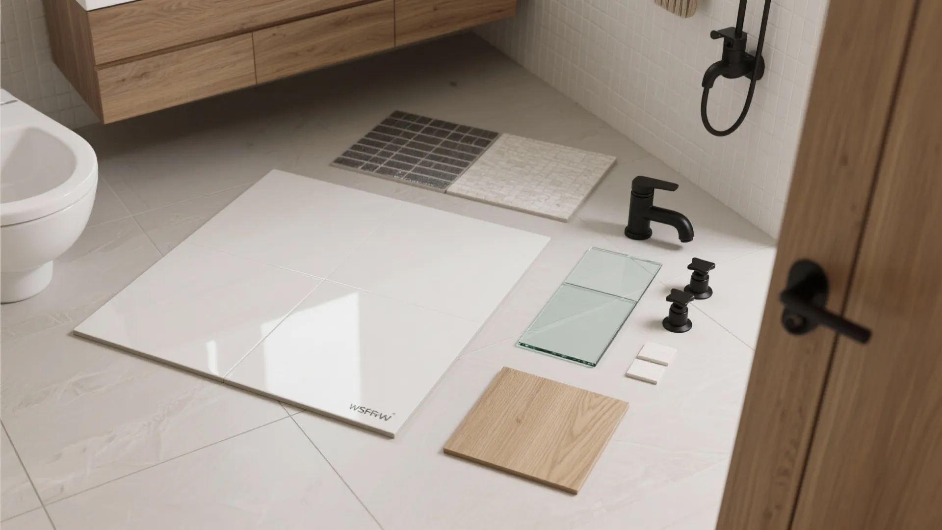 Material Strategy: Porcelain, Glass, and Moisture-Smart Finishes