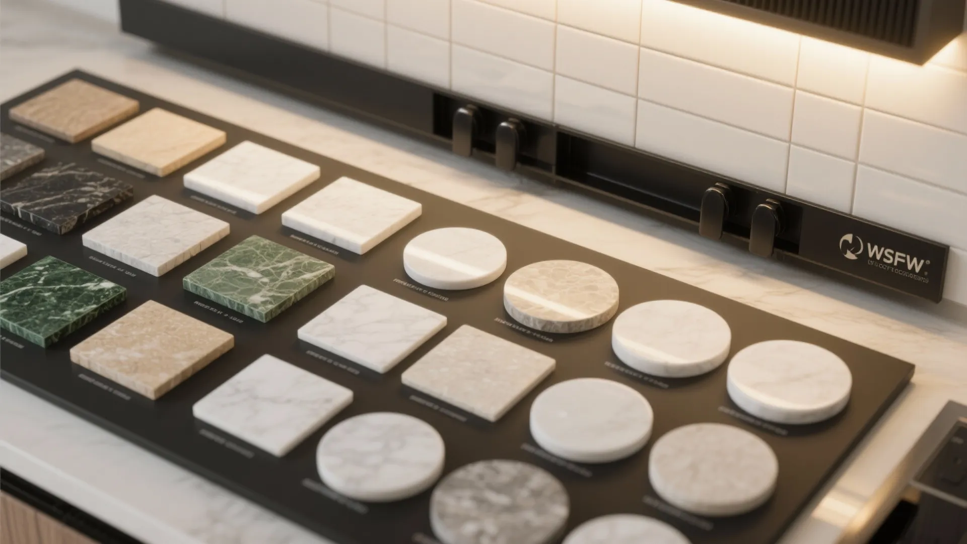 5) Elevate with materials, edges, and lighting