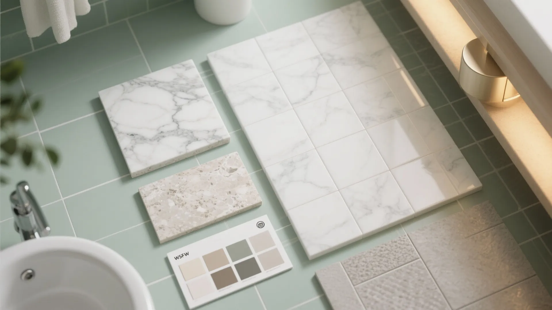 Polished stone for feature walls (used wisely)