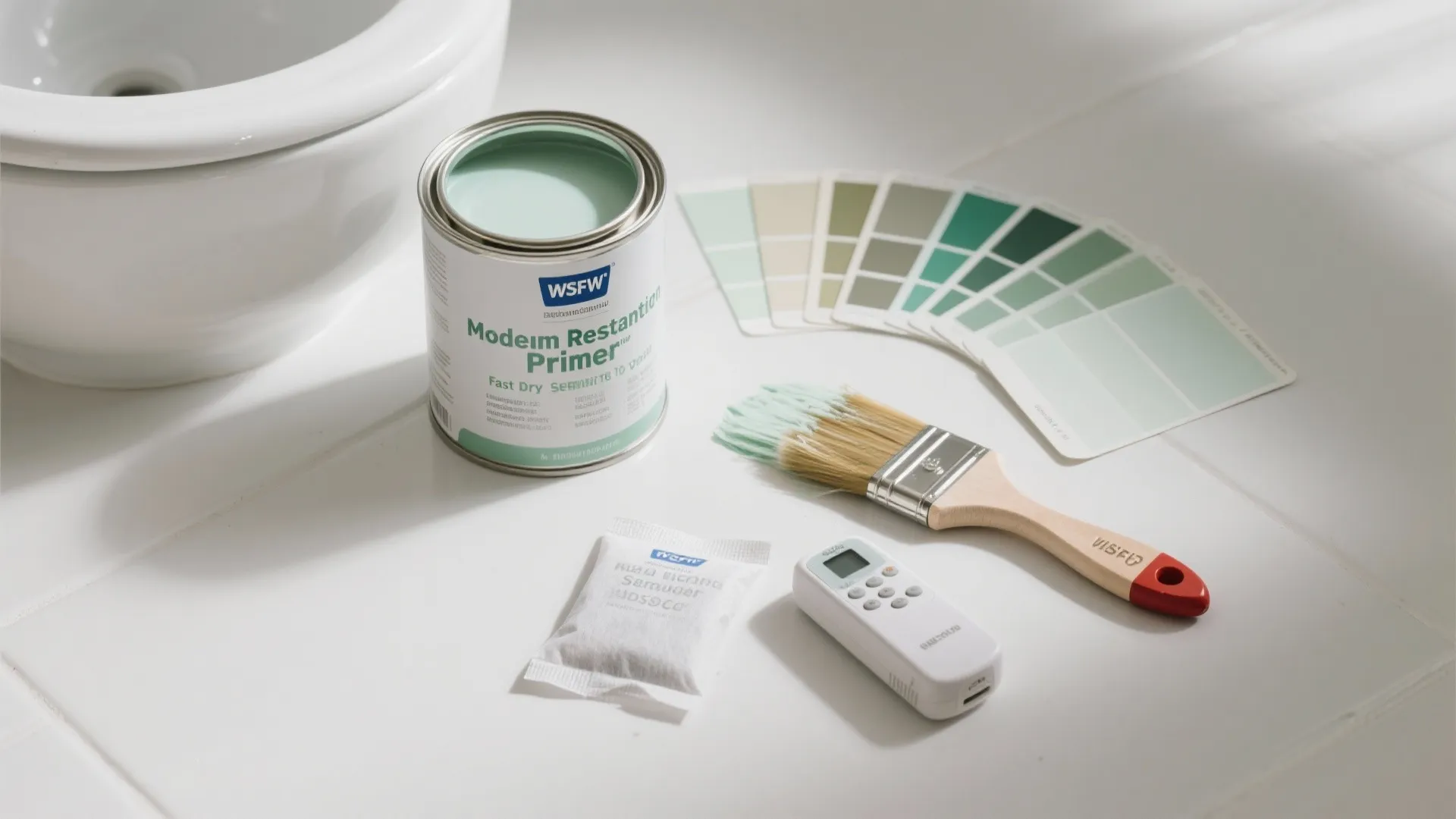 5. Use quick-dry primers and mold-resistant paints when possible