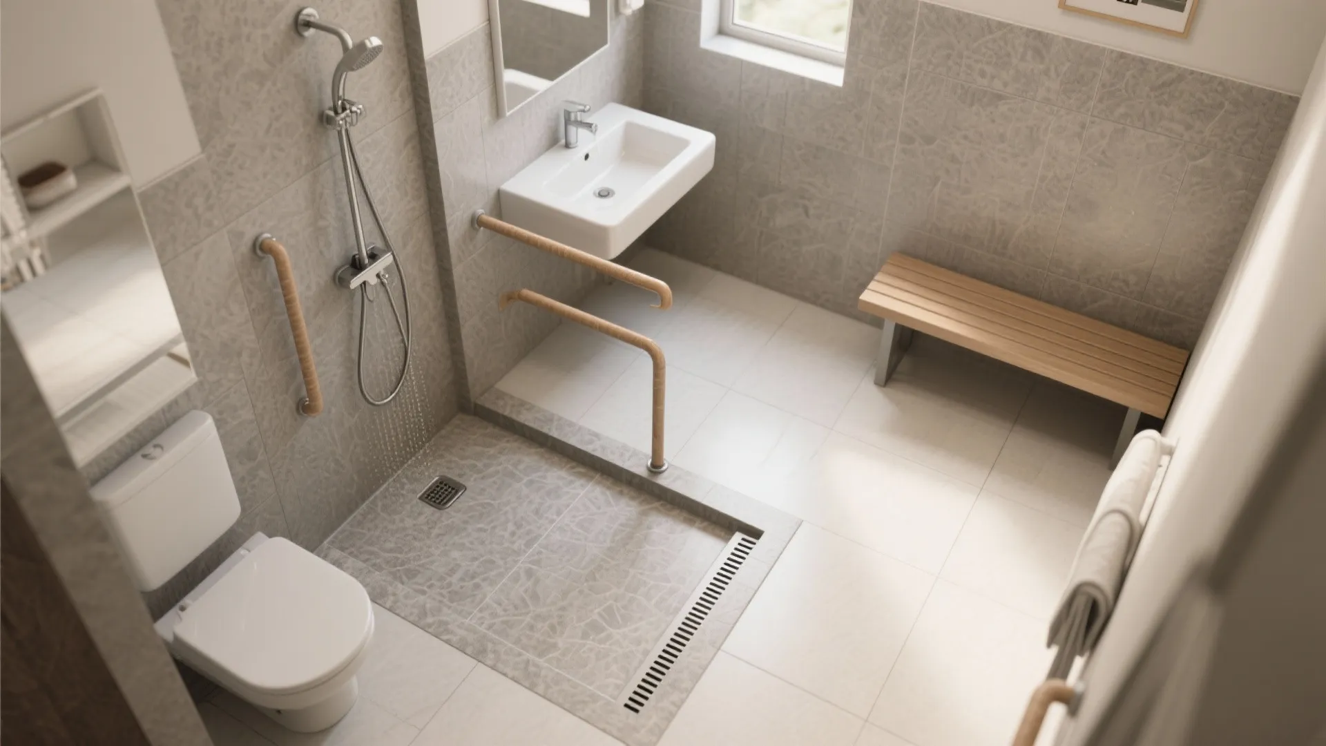 Zero-Threshold Bathrooms That Feel Like Spas