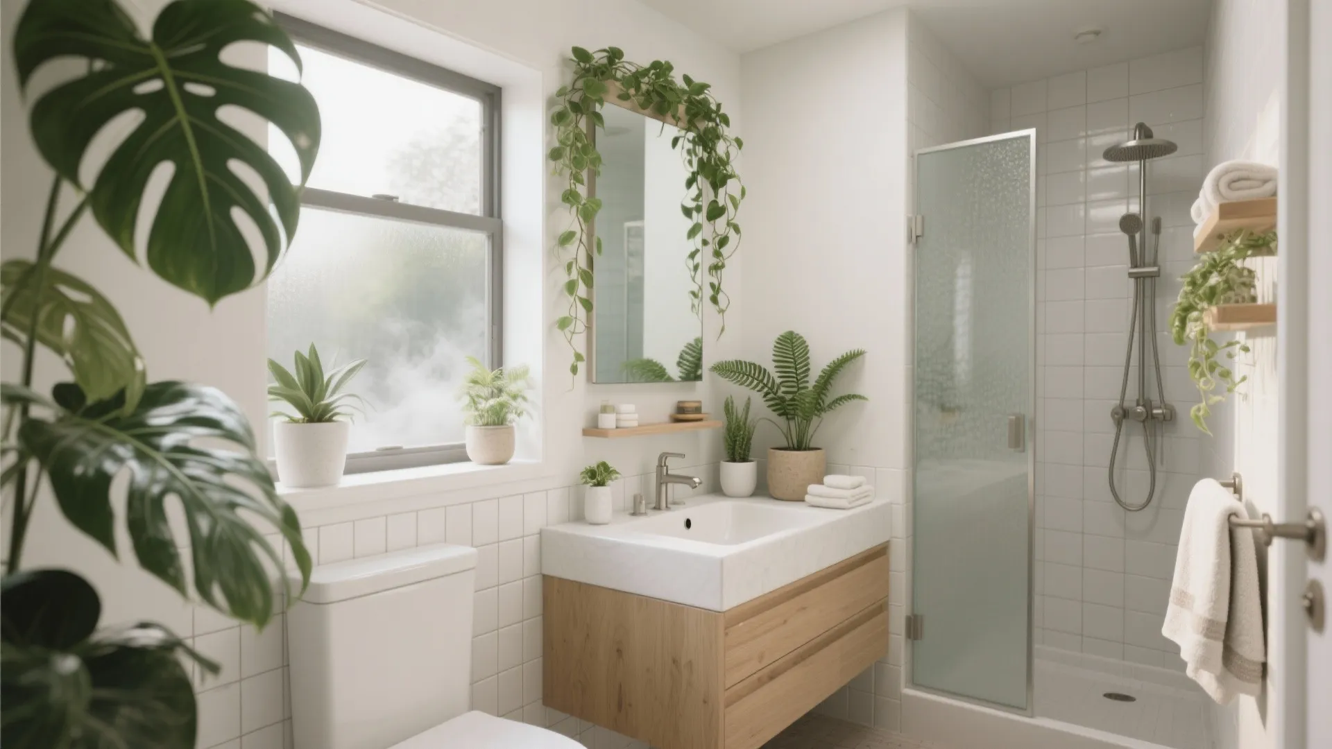 5 smart ideas for plants in small bathroom: Designer-backed inspiration to make tiny baths feel lush, fresh, and easy to maintain