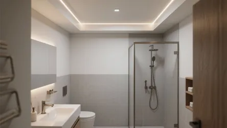 5 POP Plus-Minus Design for Bathroom Ideas