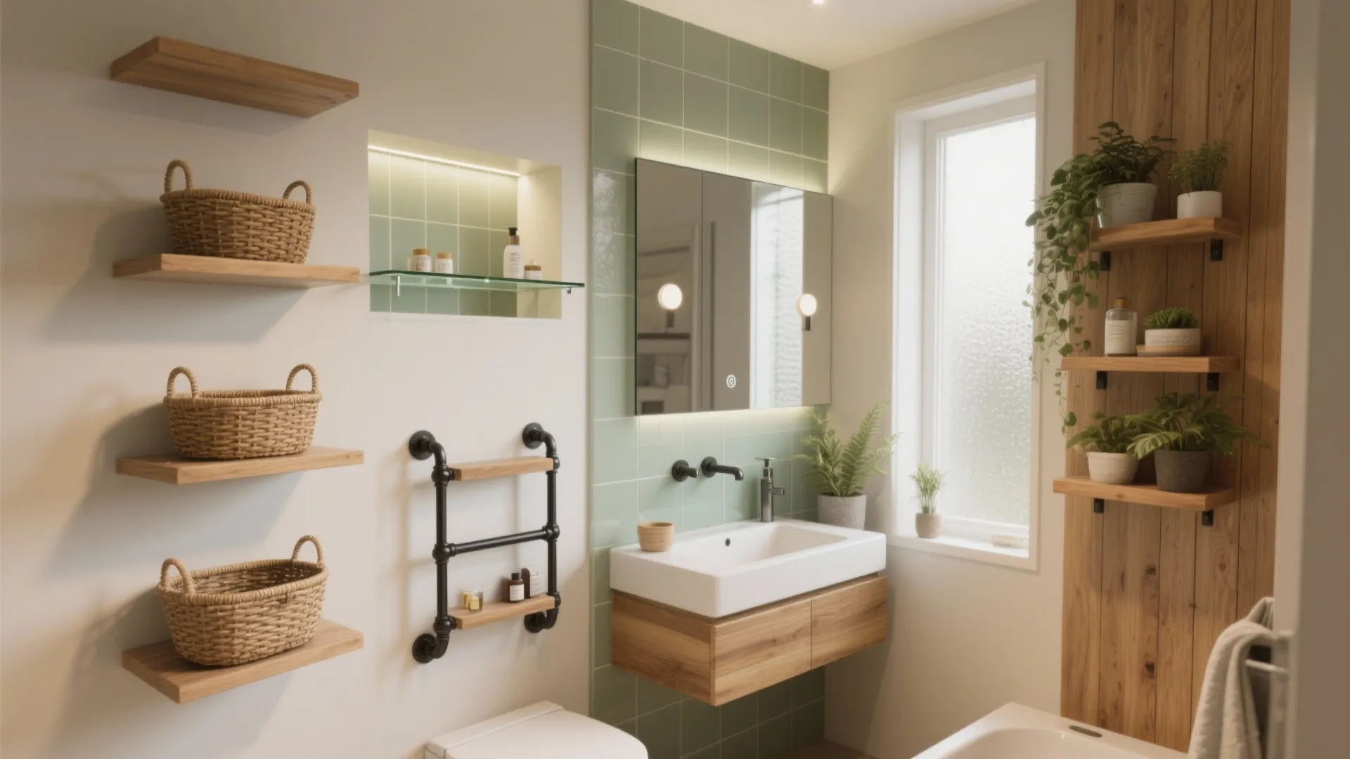 10 Bathroom Shelf Decorating Ideas: practical tips: How I style and organize small bathroom shelves — 5 inspiring approaches from a senior designer