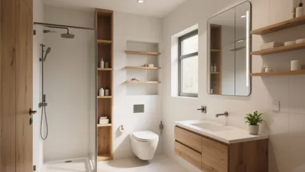 Small Bathroom Ideas with Shelves — 5 Inspo