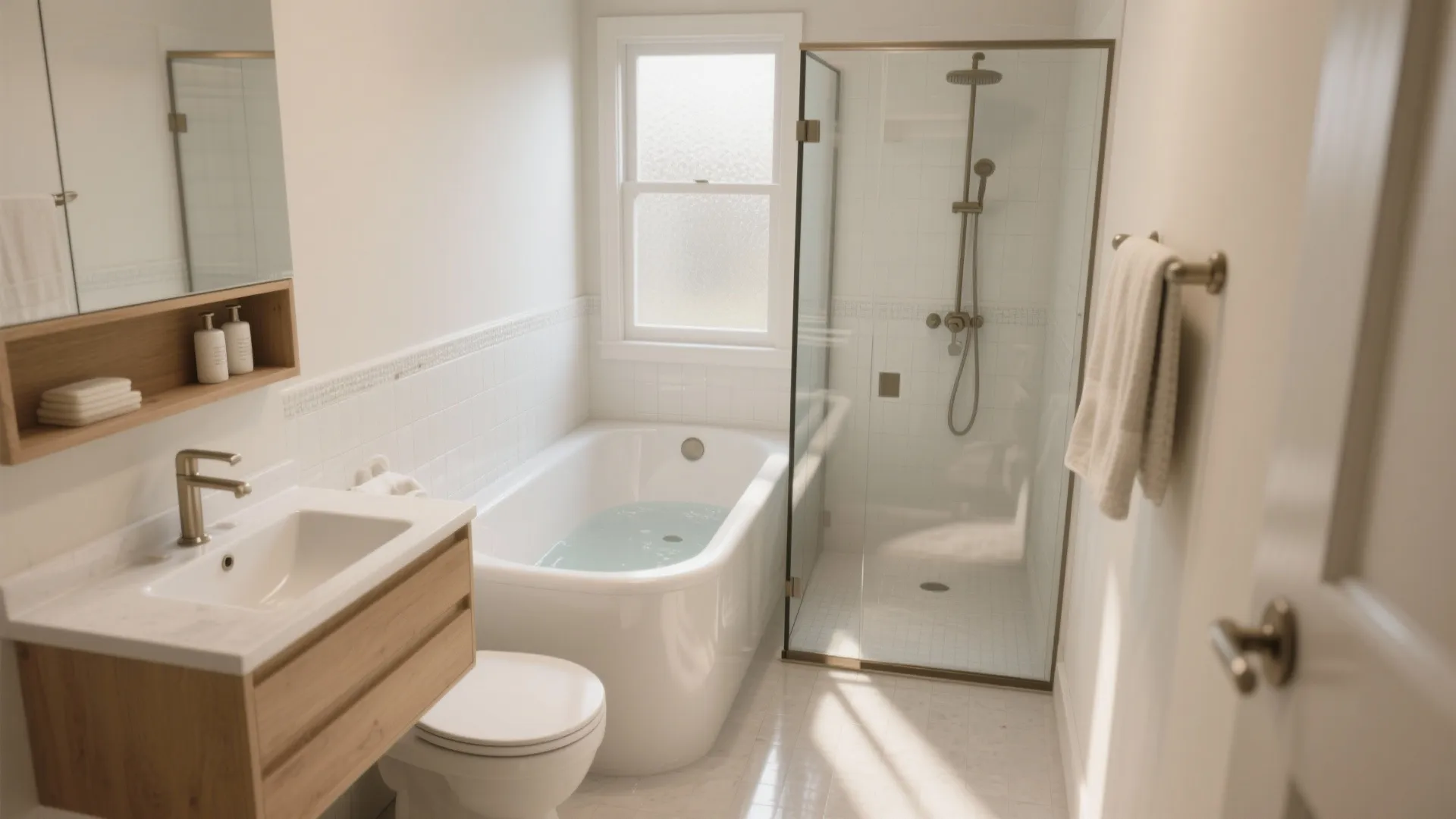 Bathroom Design with Bathtub and Shower: 5 Smart Ideas: A senior interior designer’s friendly guide to fitting both a tub and a shower into real-life bathrooms—small footprints, big comfort, zero compromise.