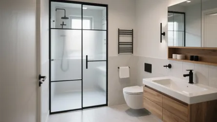5 sliding door for small bathroom ideas