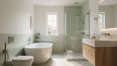 Bathroom Design with Bathtub and Shower: 5 Smart Ideas